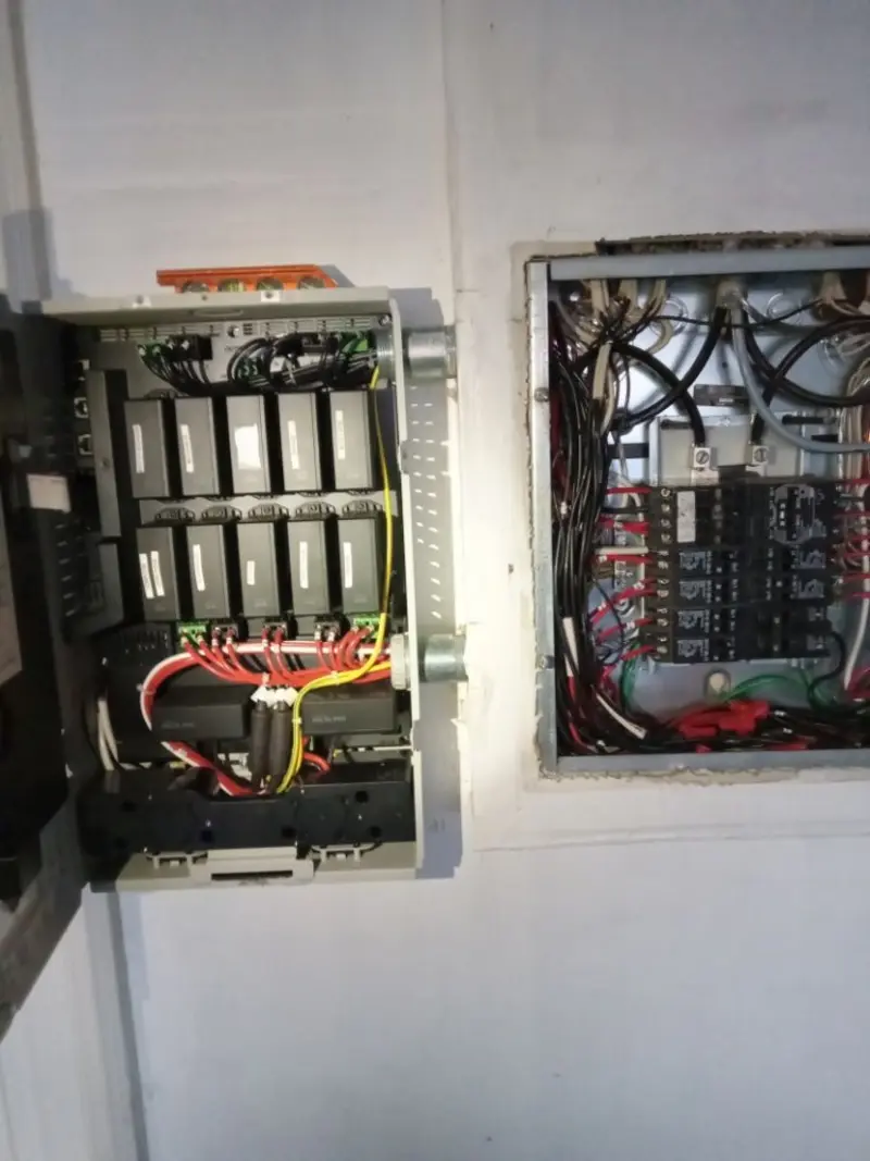 Electrical panel upgrade completed for Carbon Monoxide Detector Installation in Cambridge